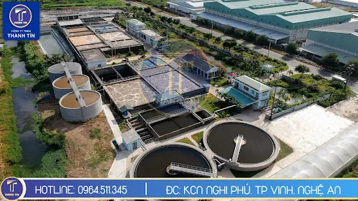 Quy trình, công nghệ hệ thống xử lý nước thải công nghiệp hiện đại