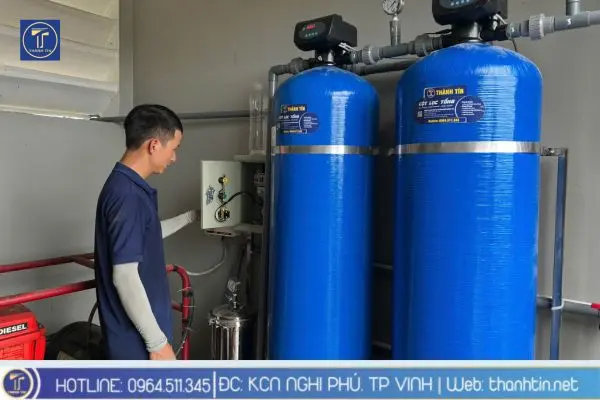 Qúa trình lắp đặt hệ thống xử lý nước thải sinh hoạt