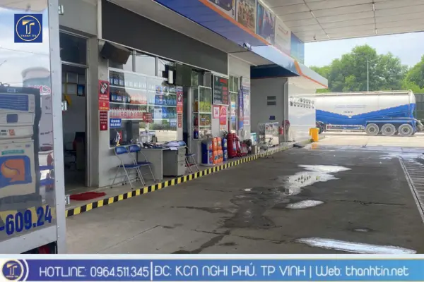 Thông tin dự án xử lý nước thải tại cây xăng dầu số 20