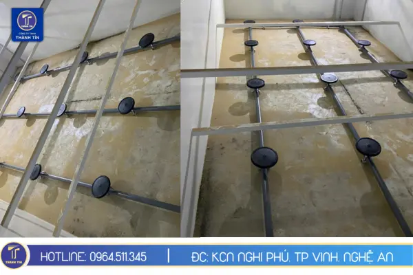 Thi công đường ống nước tại bệnh viện Cửa Đông