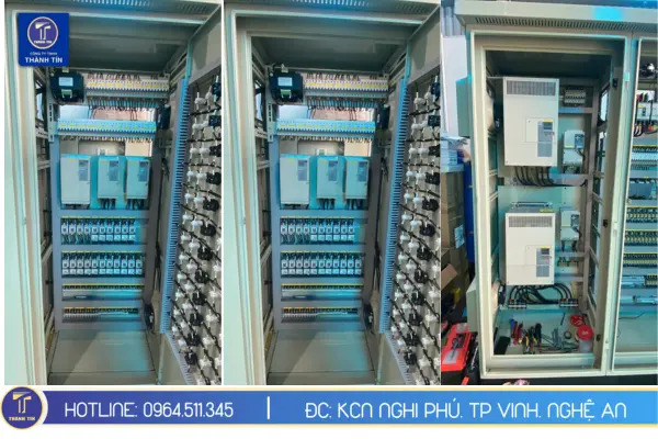 Lắp đặt thiết bị vào trong tủ